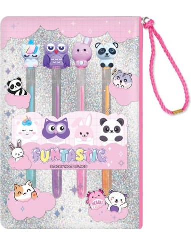 SET DE BOLIGRAFOS DE GEL CRITTER HOT FOCUS