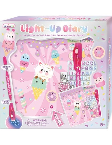 DIARIO DE MENSAJES SECRETOS SWEETS HOT FOCUS