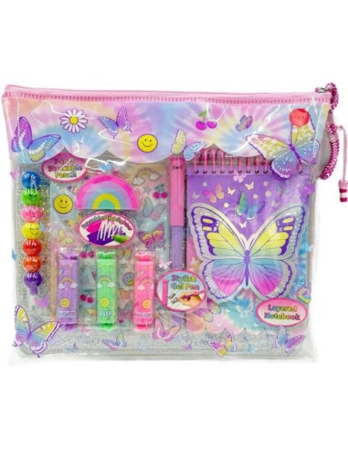 SET MAGICO DE COLORES BORRABLES BUTTERFLY HOT FOCUS
