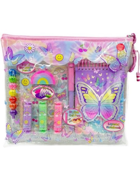 SET MAGICO DE COLORES BORRABLES BUTTERFLY HOT FOCUS