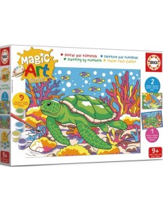 MAGIC ART NUMBER ART 9 ANIMALES MARINOS