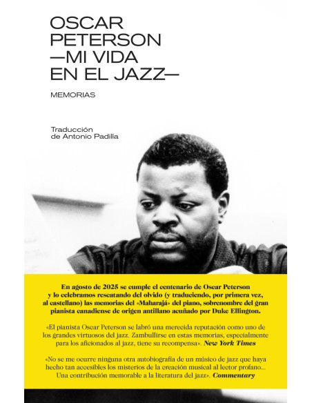 OSCAR PETERSON MI VIDA EN EL JAZZ