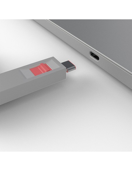 40425 bloqueador de puerto Bloqueador de puerto + clave USB Tipo C Rosa 5 pieza(s)