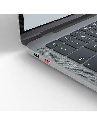 40425 bloqueador de puerto Bloqueador de puerto + clave USB Tipo C Rosa 5 pieza(s)