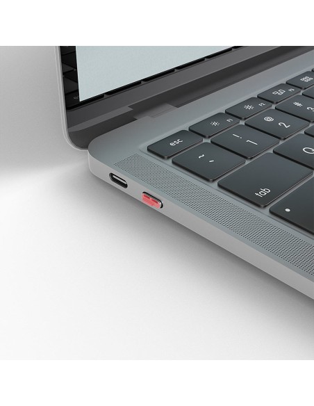 40425 bloqueador de puerto Bloqueador de puerto + clave USB Tipo C Rosa 5 pieza(s)