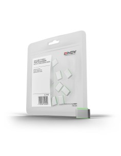 40438 bloqueador de puerto USB Tipo C Verde 10 pieza(s)