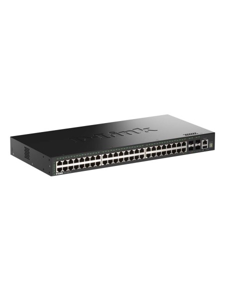 DGS-1530-52/E switch Gestionado L2 Gigabit Ethernet (10/100/1000) Negro