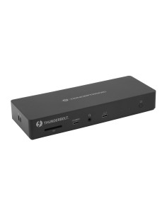DONN30B base para portátil y replicador de puertos Alámbrico Thunderbolt 4 Negro