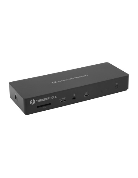 DONN30B base para portátil y replicador de puertos Alámbrico Thunderbolt 4 Negro