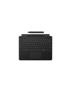 Surface Pro Keyboard with Slim Pen for Business AZERTY Francés Microsoft Cover port Negro