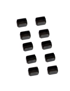 40456 bloqueador de puerto DisplayPort Negro Acrilonitrilo butadieno estireno (ABS) 10 pieza(s)