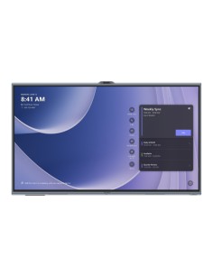 V865T pantalla para sala de reuniones 2,18 m (86") 3840 x 2160 Pixeles VA Wi-Fi 6 (802.11ax) Negro Bluetooth