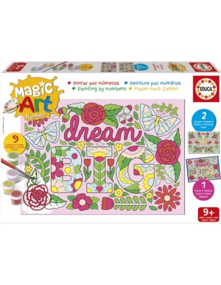MAGIC ART NUMBER ART 9 FLORES