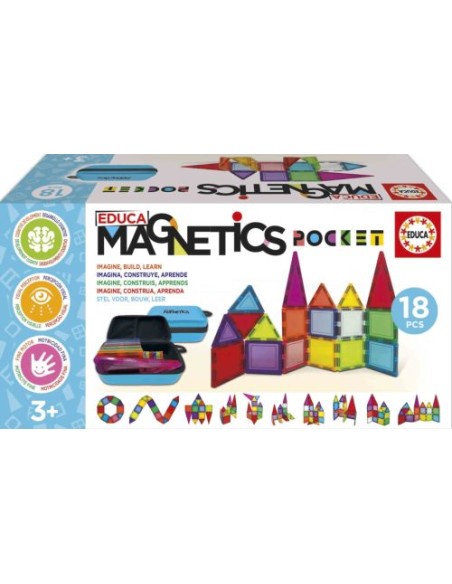JUEGO 18 PIEZAS EDUCA MAGNETICS POCKET
