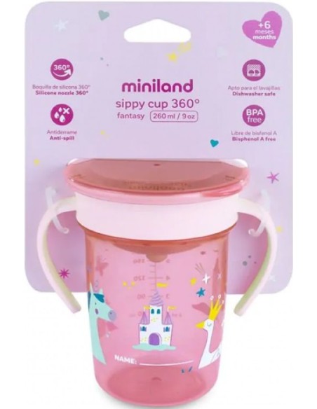 VASO APRENDIZAJE ANTIDERRAME SIPPY CUP FANTASY