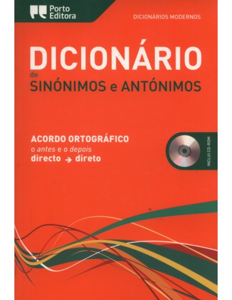 DICIONARIO MODERNO DE SINONIMOS E ANTONIMOSCD