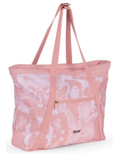 Bolso shopper grande serie lava rosa 52x36x3cm milan