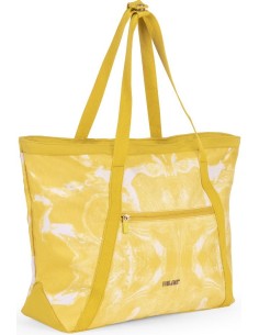 Bolso shopper grande serie lava amarilla 52x36x3cm milan