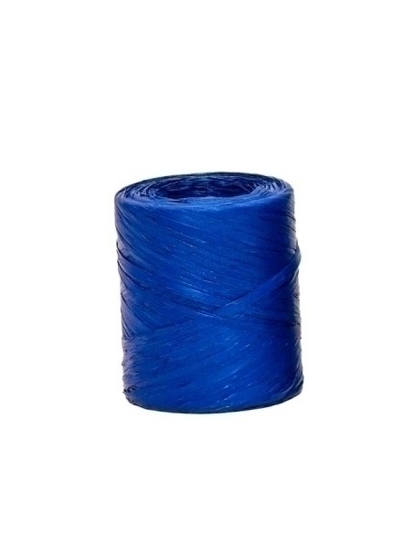 CINTA REGALO RAFIA R.200 m.4 mm AZUL
