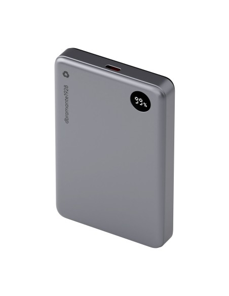 CP10SLBL7178 batería externa 10000 mAh Cargador inalámbrico Gris