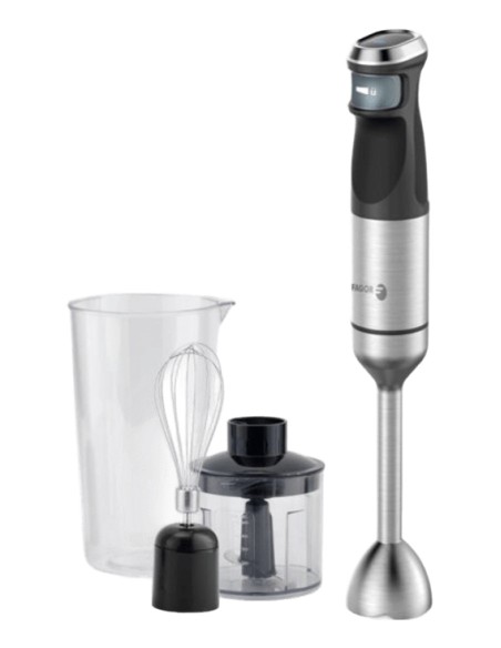 Divamix Steel 0,7 L Batidora de inmersión 1500 W Negro, Gris, Acero inoxidable