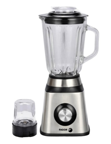 Coolmix One 1,5 L Batidora de vaso 450 W Negro, Acero inoxidable