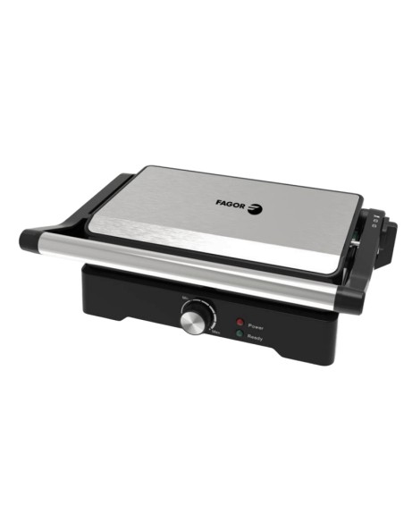 Roast Grill sandwichera 1200 W Negro, Acero inoxidable