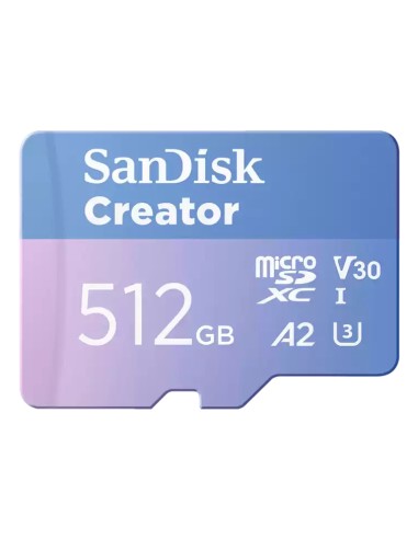Creator 512 GB MicroSDXC UHS-I Clase 10