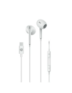 UP1300TYPECWH auricular y casco Auriculares Alámbrico Dentro de oído Llamadas/Música USB Tipo C Blanco