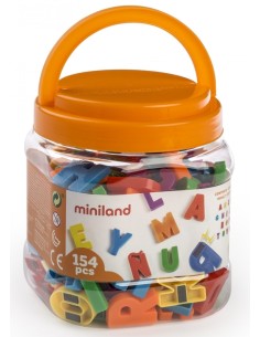 LETRAS MAGNETICAS MAYUSCULAS 154 PIEZAS