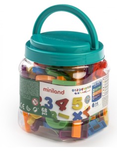 NUMEROS MAGNETICOS JUMBO 68 PIEZAS