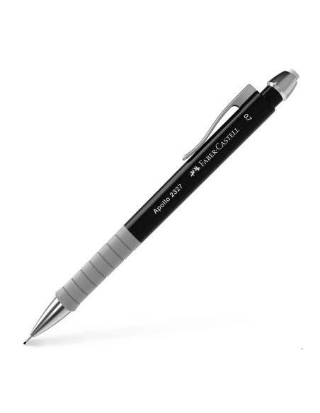 FABER CASTELL PORTAMINAS 2327 APOLLO 0,7MM NEGRO -5U-