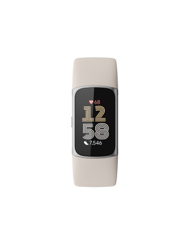 Charge 6 AMOLED Pulsera de actividad Beige, Plata