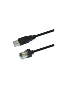CBL026U cambiador de género para cable RJ-45 USB-A Negro