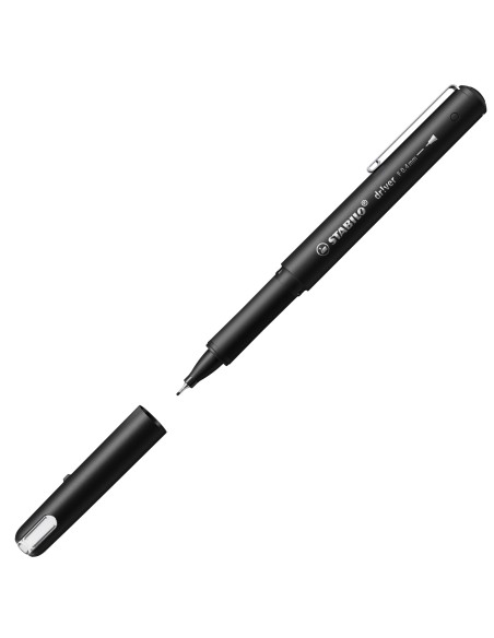 dr!ver rotulador de punta fina Fino Negro 1 pieza(s)