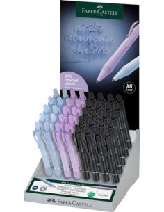 140691 bolígrafo Azul Bolígrafo de punta retráctil con pulsador 40 pieza(s)