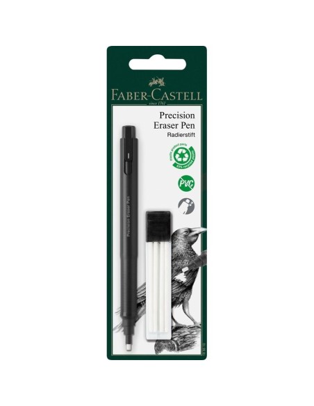 Precision Eraser Pen goma Plástico Negro 1 pieza(s)