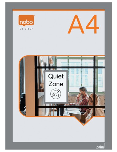 1915696 marco magnético A4 Plata