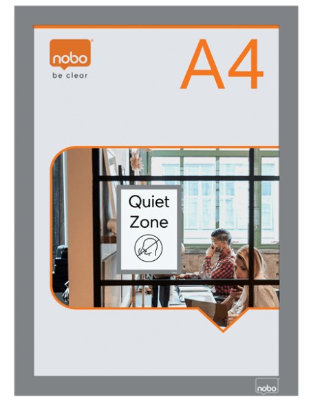 1915696 marco magnético A4 Plata