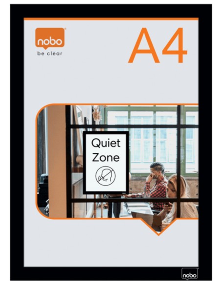 1915697 marco magnético A4 Naranja