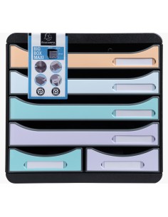 3127296D organizador para cajón de escritorio Plástico Colores surtidos