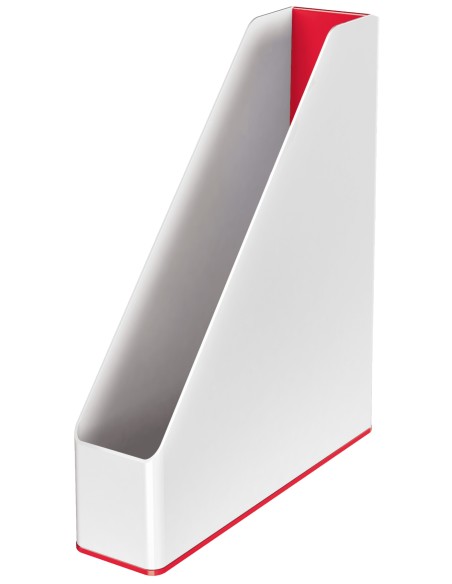 WOW archivador organizador Poliestireno (PS) Rojo, Blanco