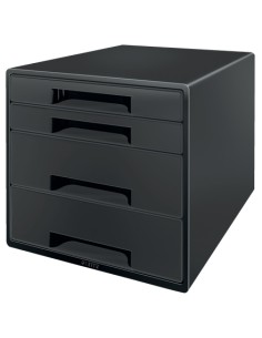 CUBE archivador organizador Poliestirol Negro