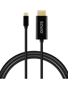 Cl-190 cable USB 1 m USB C Negro