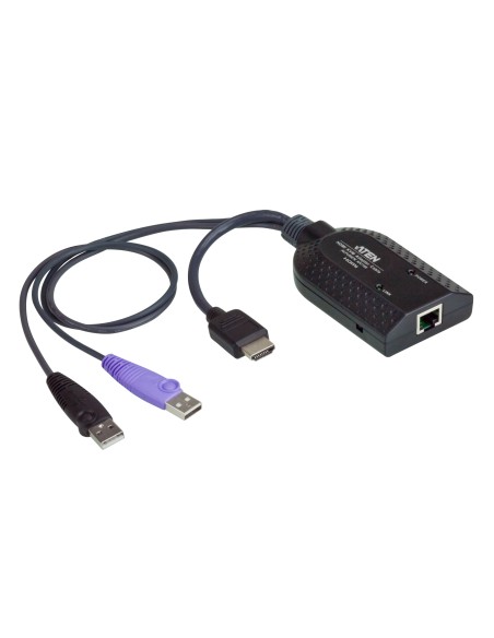 KA7168 cable para video, teclado y ratón (kvm) Negro