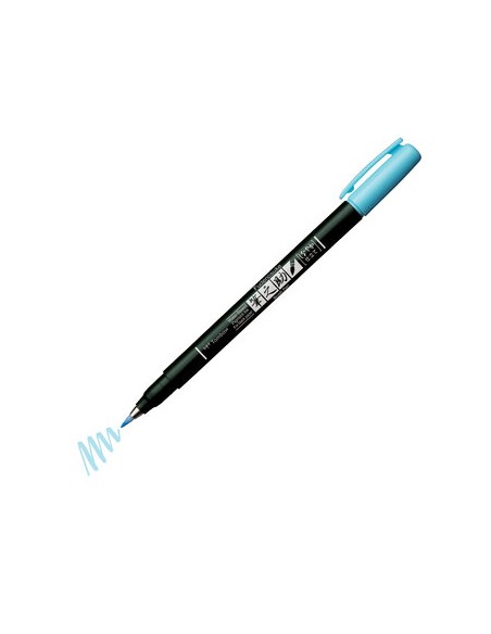 Fudenosuke Pastel marcador 1 pieza(s) Punta de pincel Azul claro