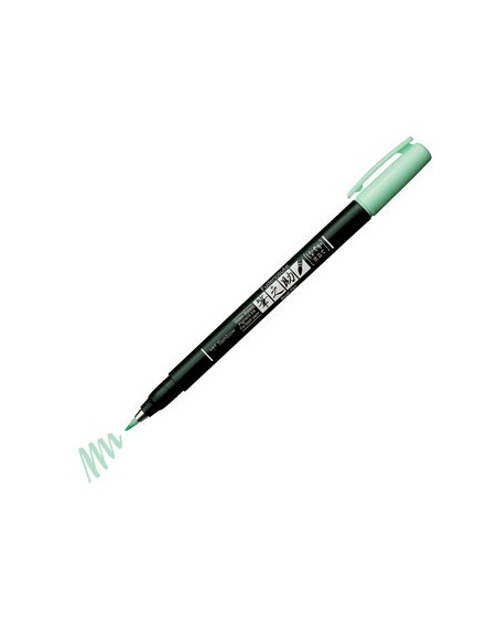 Fudenosuke Pastel marcador 1 pieza(s) Punta de pincel Verde claro