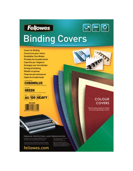 5378403 cubierta A4 Papel Verde 100 pieza(s)