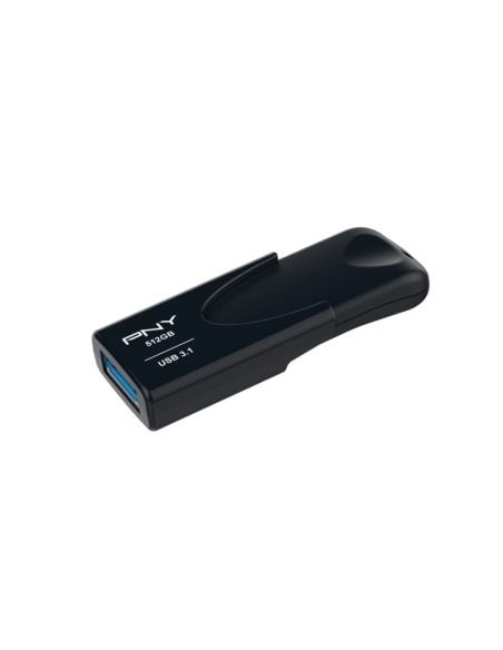 Attache 4 unidad flash USB 512 GB USB tipo A 3.2 Gen 1 (3.1 Gen 1) Negro
