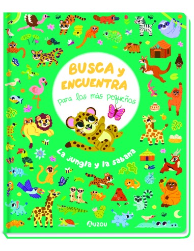 Busca y Encuentra para los mas pequenos La jungla y la sabana